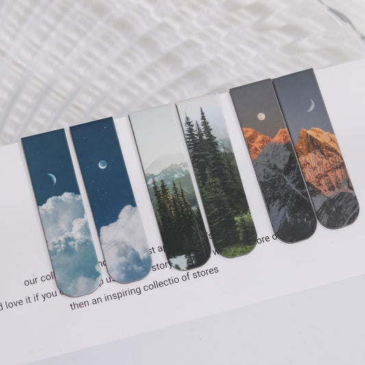 Magnetic Bookmarks (Set of 6)